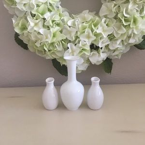 Small ceramic vases